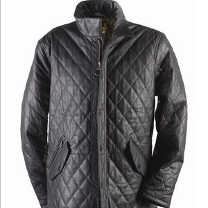 Barbour Chelsea Quilted Leather Jacket